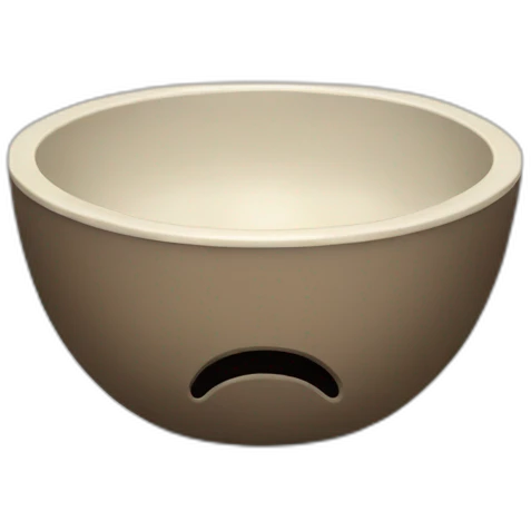 Sad bowl emoji