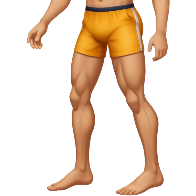 Touch leg  emoji