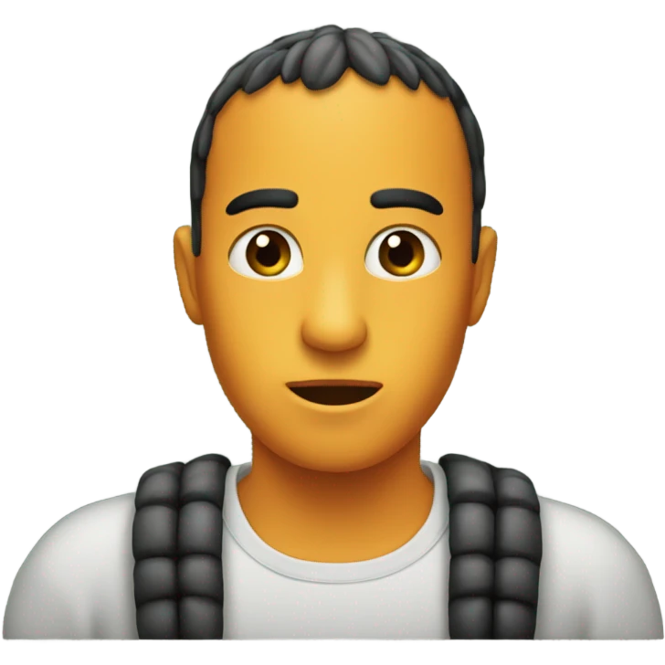 Una papaya emoji