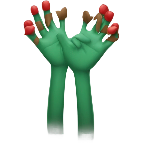 signe jul avec mains emoji