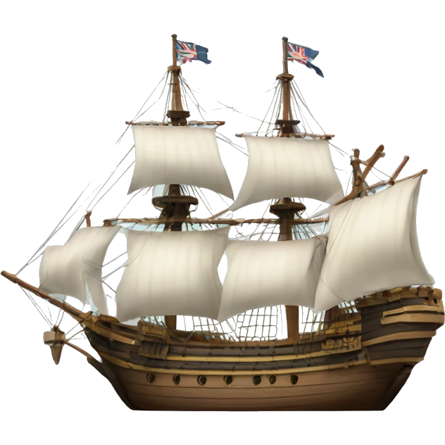 Mayflower ship emoji