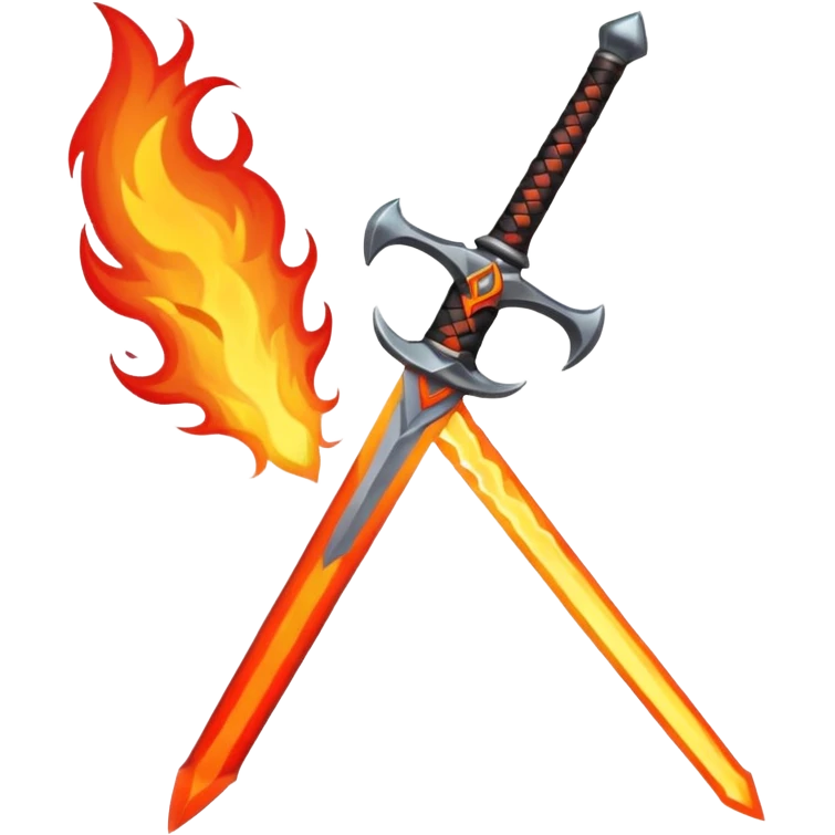 sword of flames emoji