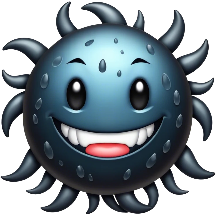 symbiotic dark moisture emoji