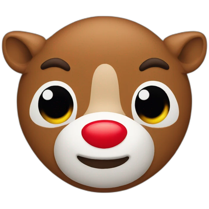 Rudolph emoji
