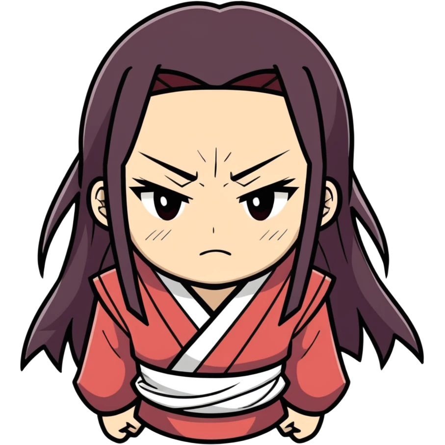 Nezuko mad emoji