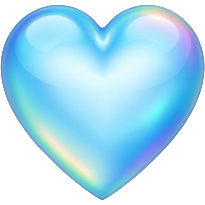opalite sky heart  emoji
