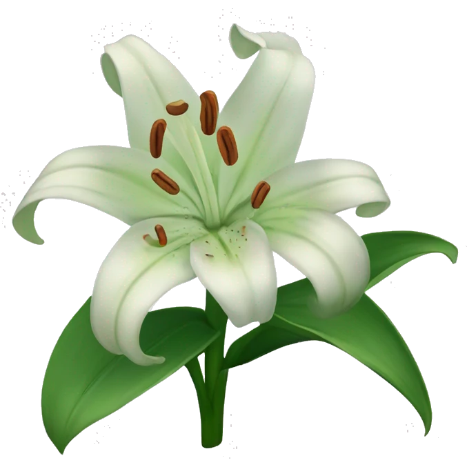 Flower Lily of vales emoji