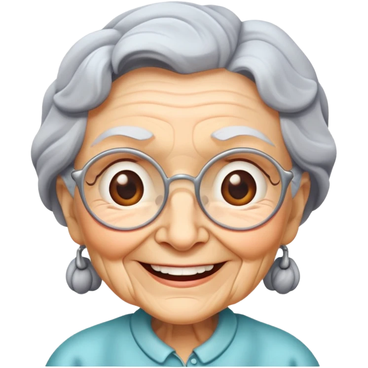 granny character emoji