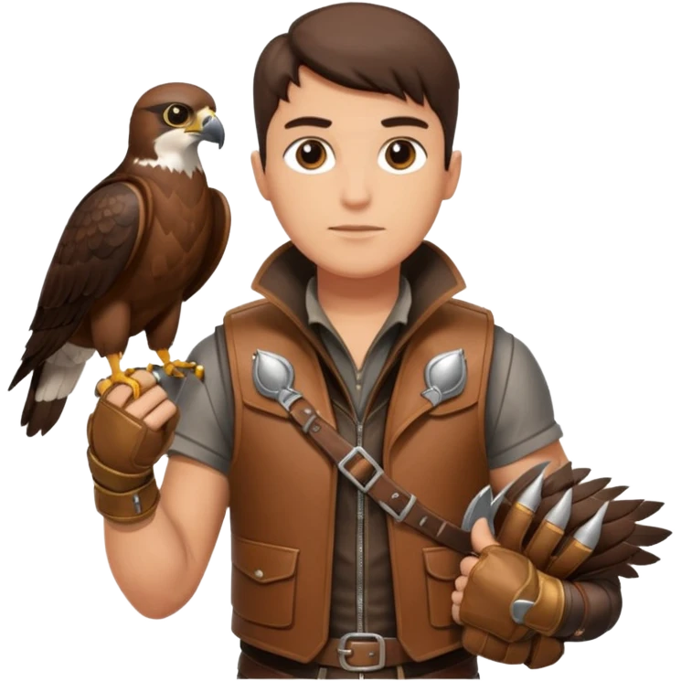 Falconer emoji
