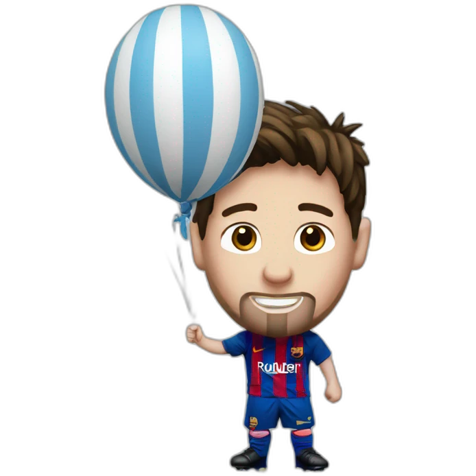 Messi balloondor emoji