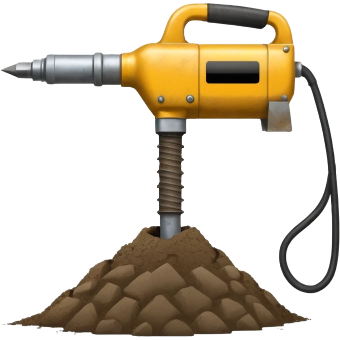 A Jackhammer emoji