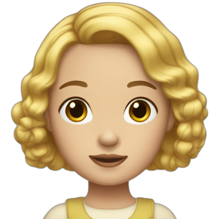 Poupée Anabelle  emoji