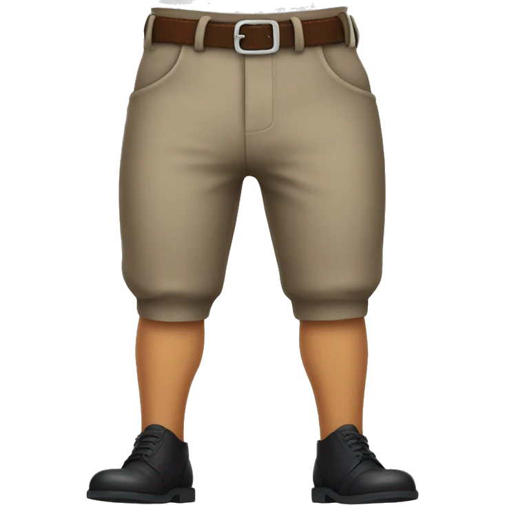Legs suspenders emoji