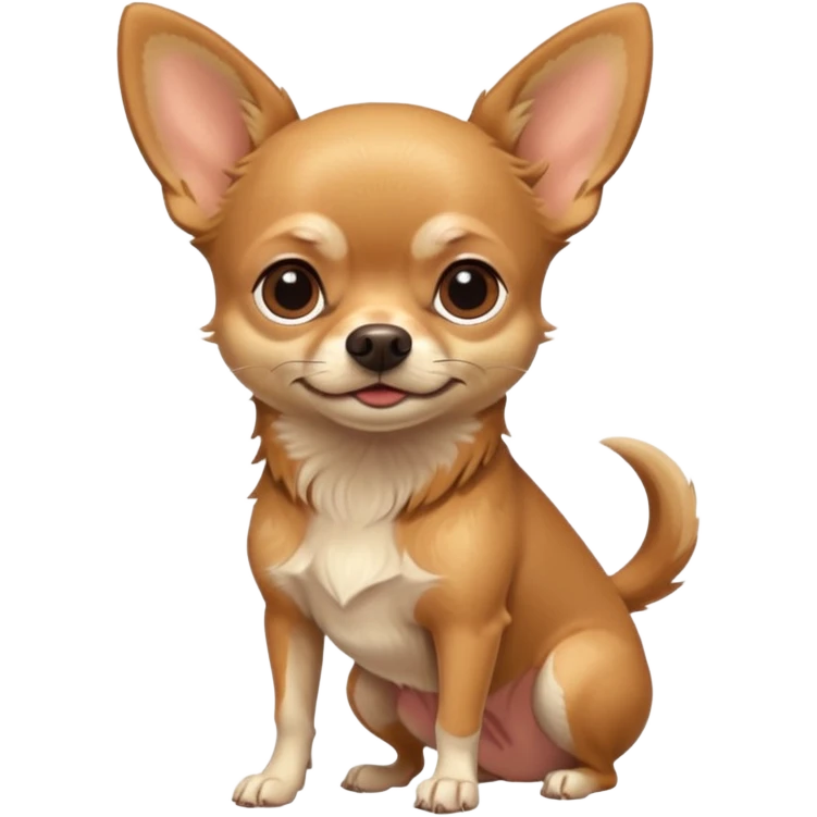 old chihuahua full body emoji