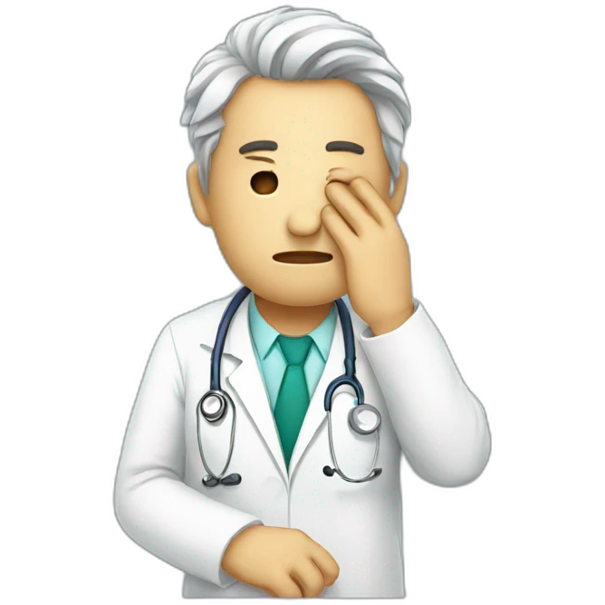 doctor facepalm emoji