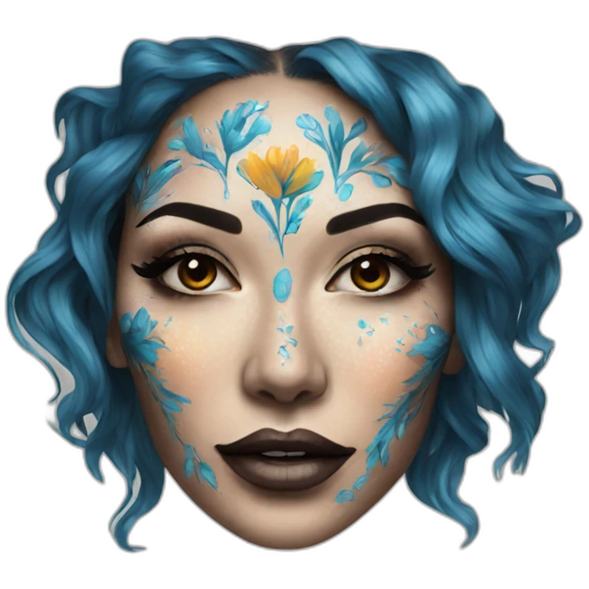 woman-bodyart emoji
