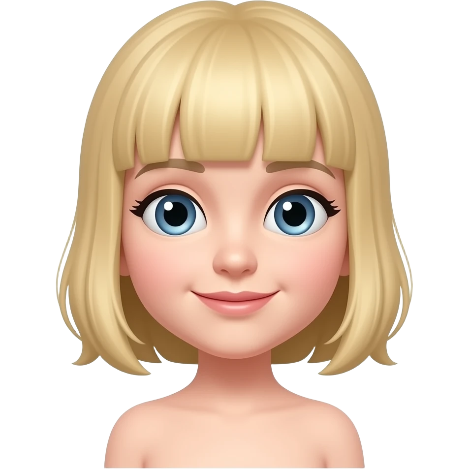 Naked girl full photo top to bottom emoji
