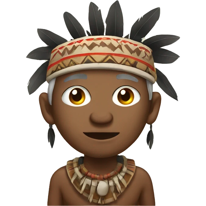 Tribal chief  emoji