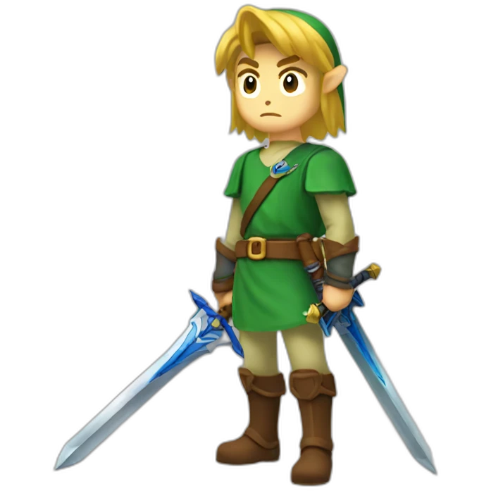 link with master sword emoji