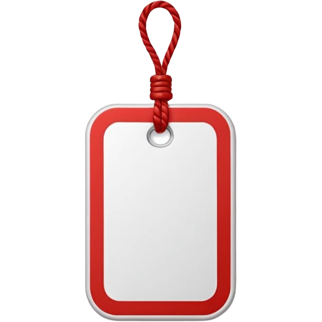 Price tag emoji