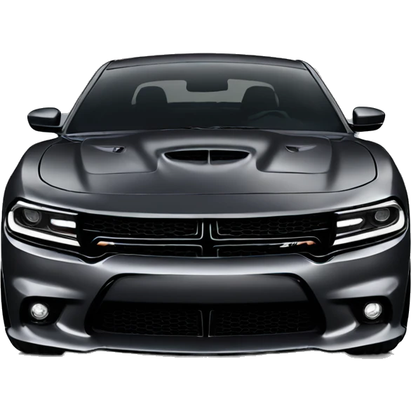 dodge charger srt black emoji