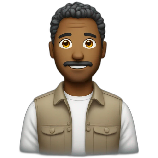 Creative man emoji