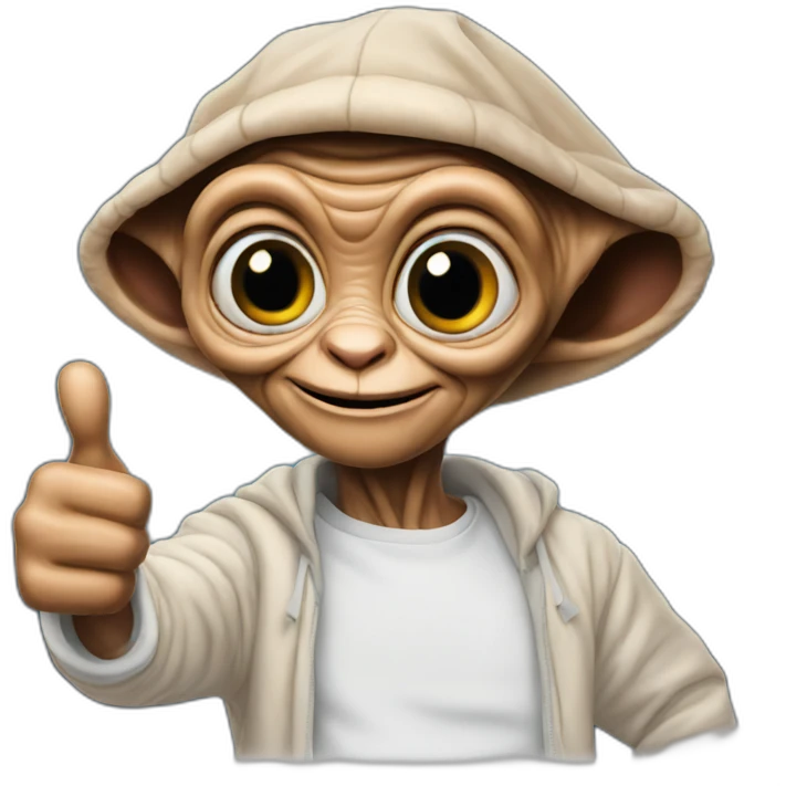 e.t. thumbs up emoji