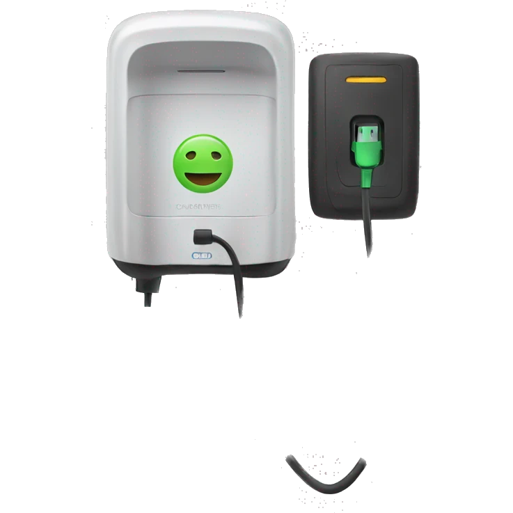 Charging station emoji