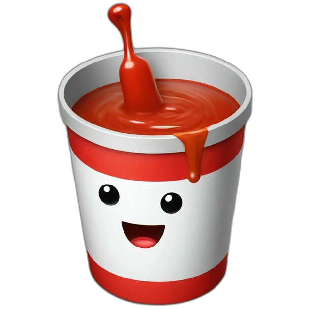 ketchup bucket emoji