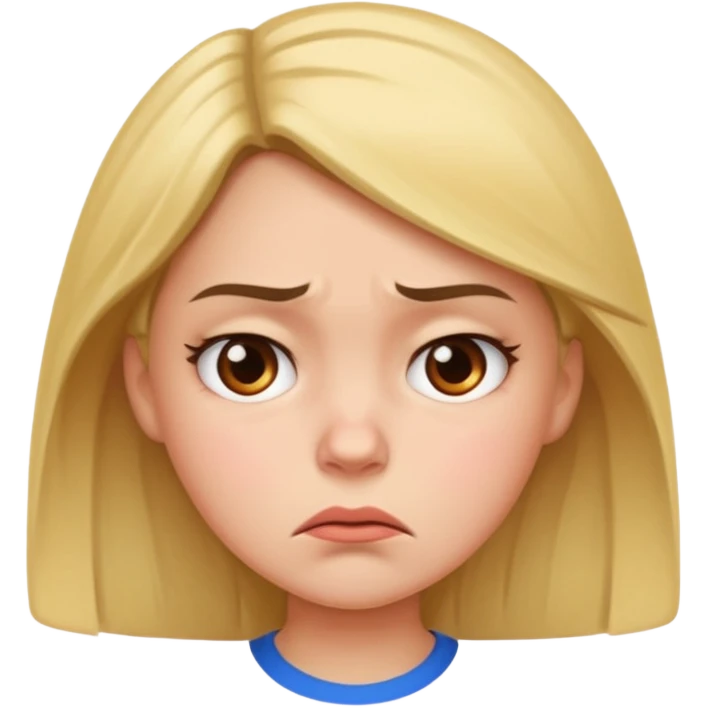 annoyed girl  emoji
