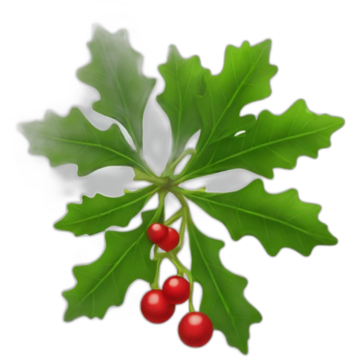 Christmas Mistletoe emoji