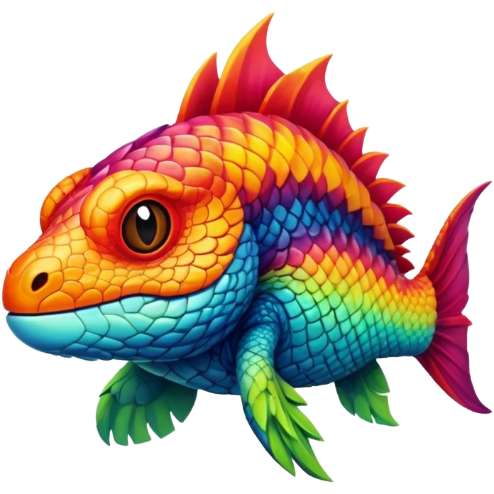 Tropical Fakémon-creature emoji