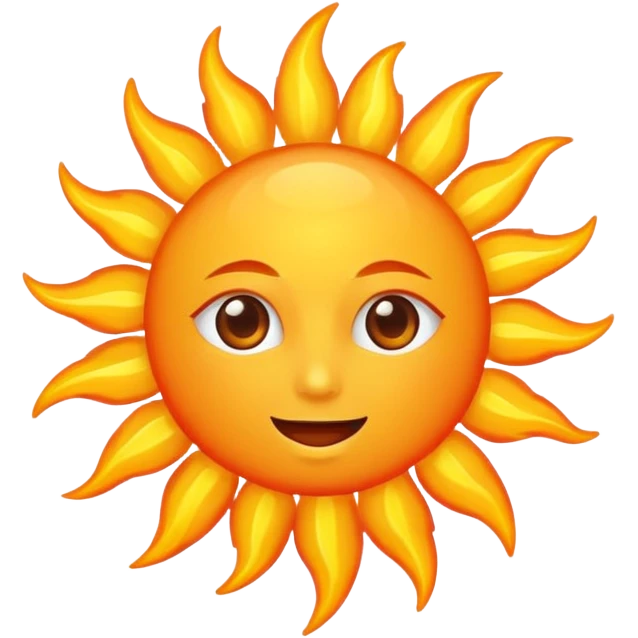 BIRTH OF THE SUN emoji