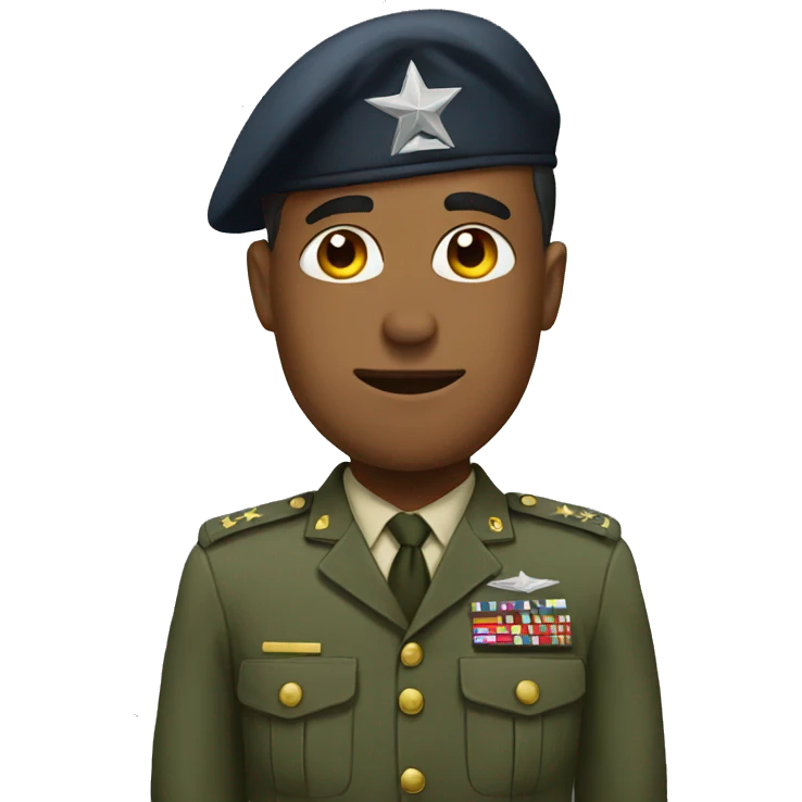military emoji