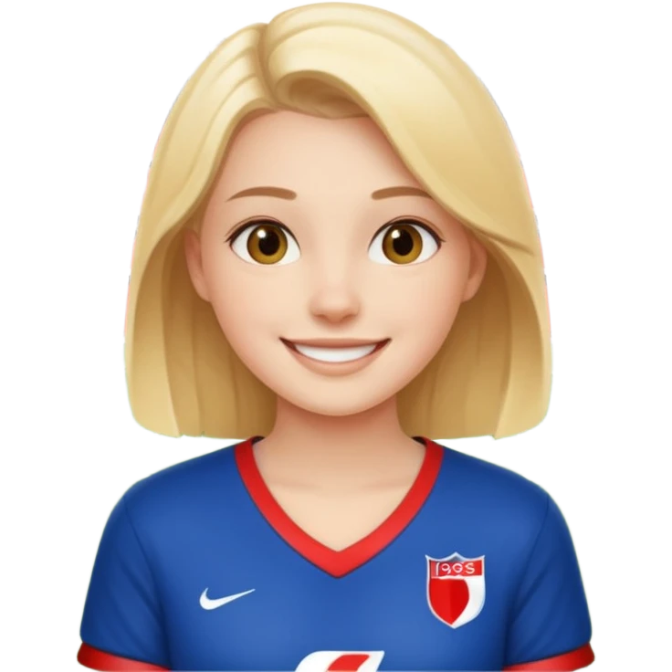 girl watching football game emoji