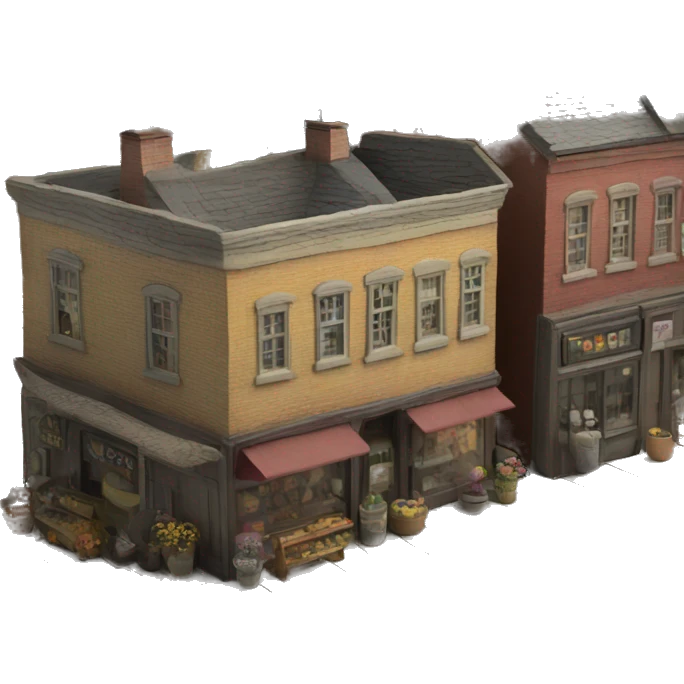 Town diorama from Betelgeuse  emoji