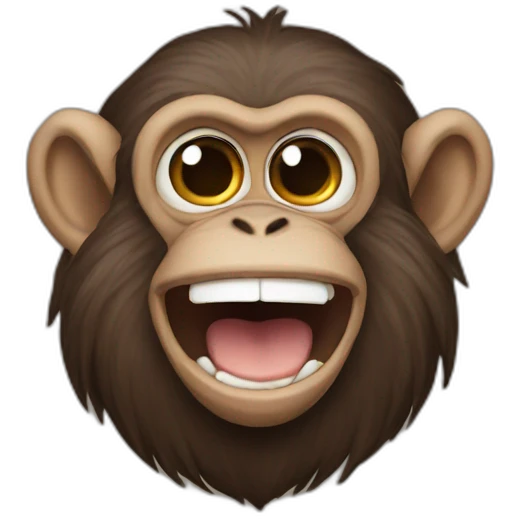 monkey meme emoji