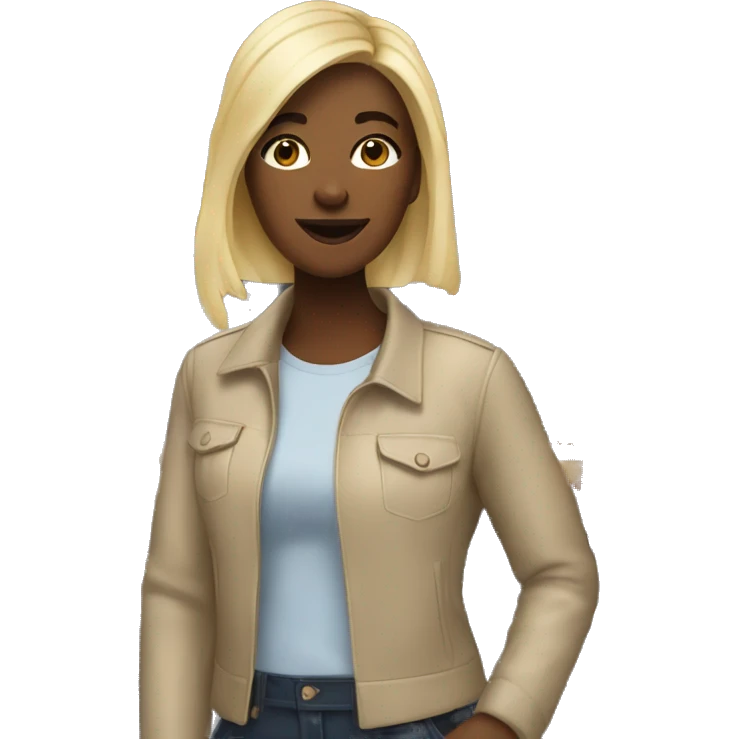 Woman in New York City emoji