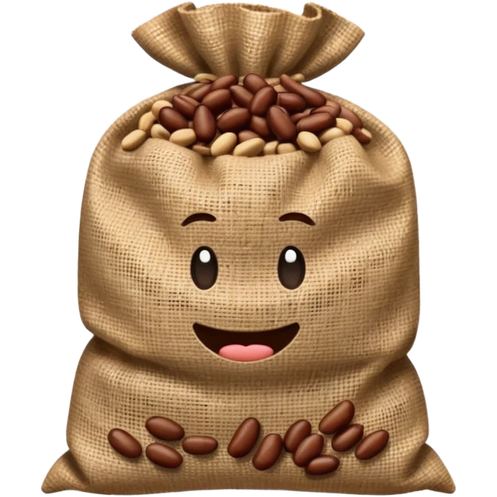 bag of beans emoji