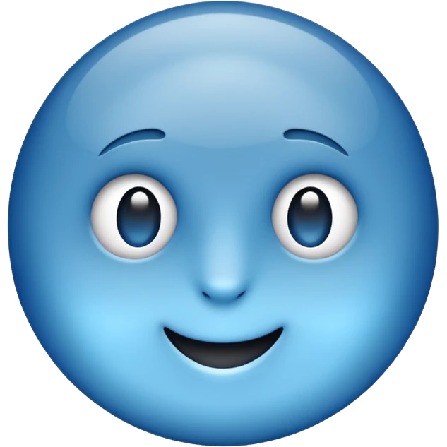 Blue tick  emoji