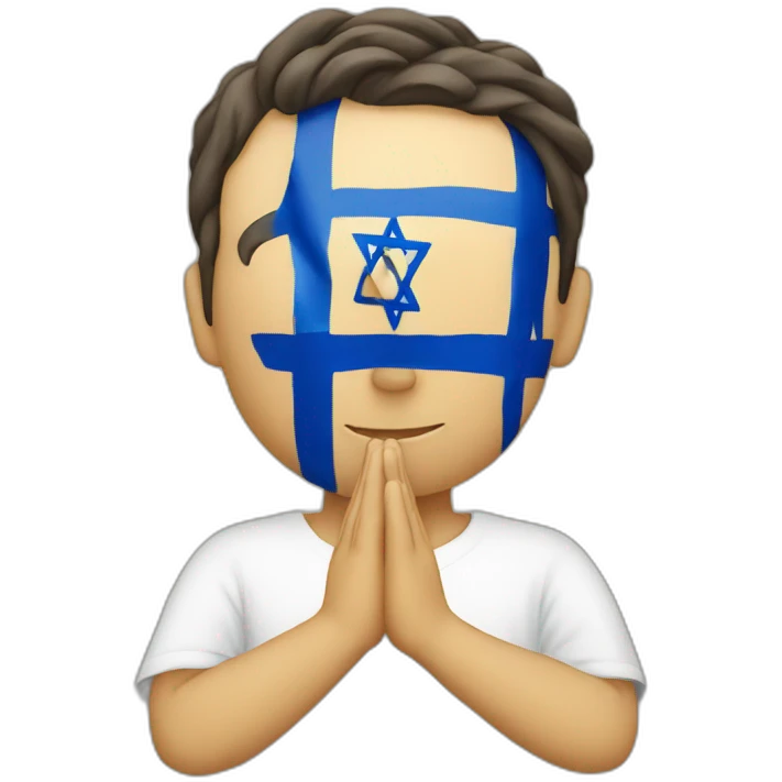Pray for Israel emoji