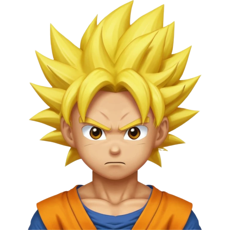Goku super Sayayín emoji