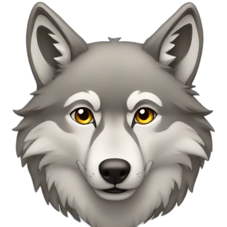 wolf  emoji