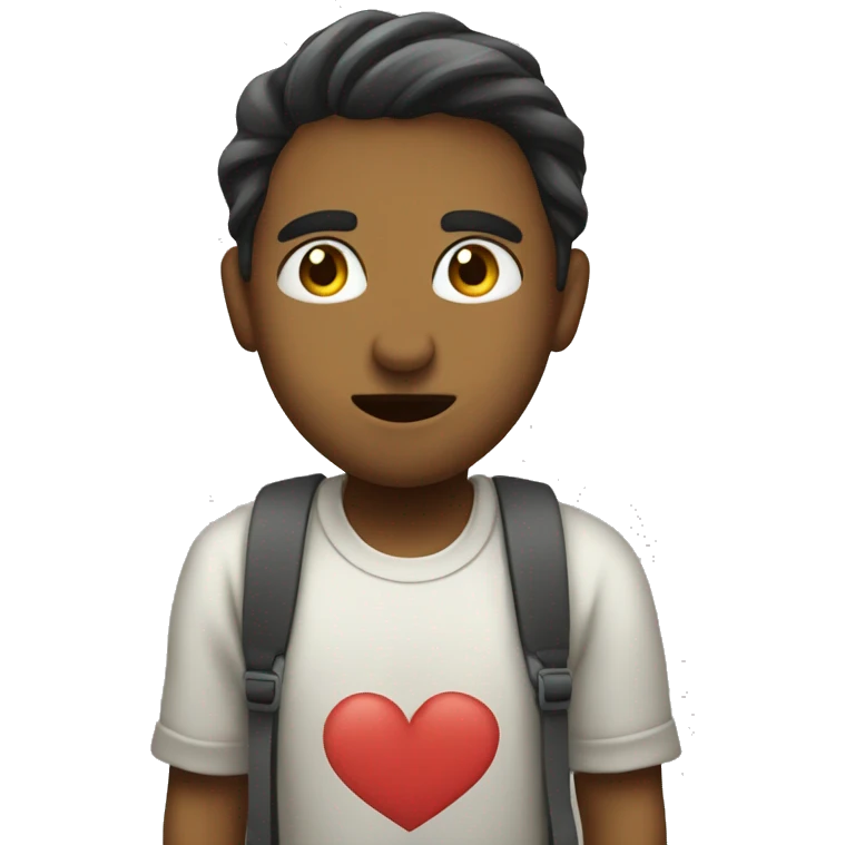 Cara enamorada sacando la lengua  emoji