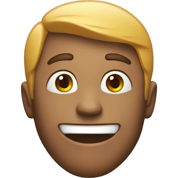 a guy celebrating emoji