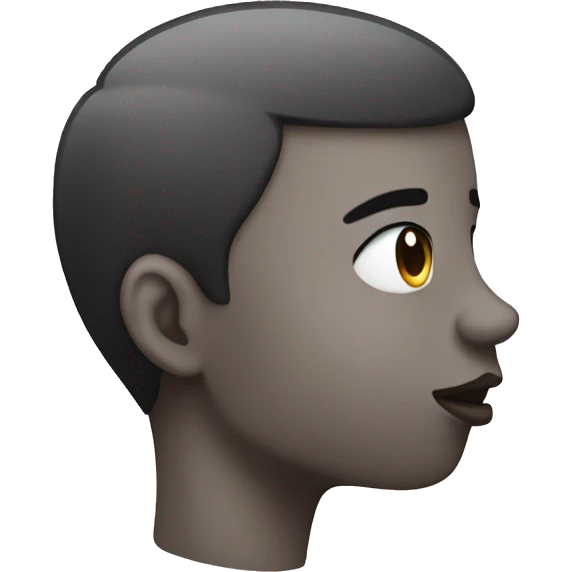 An air kiss emoji