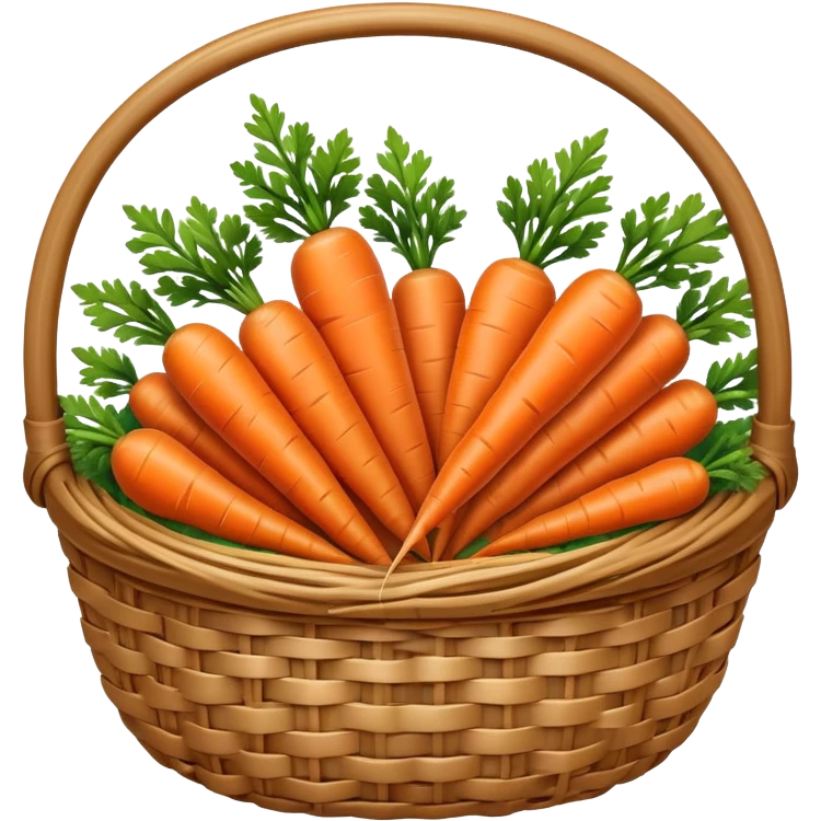 carrot in basket emoji