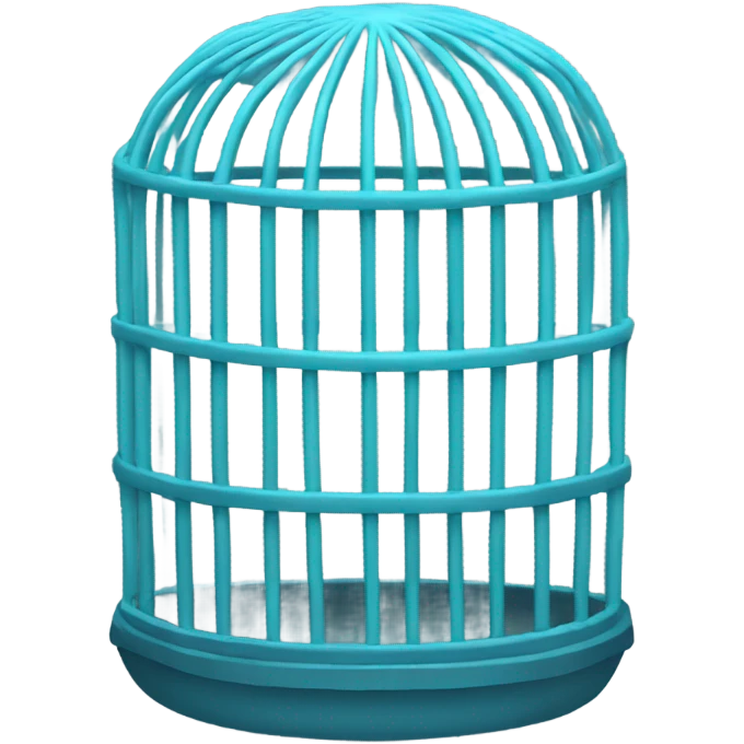 cyan cage emoji