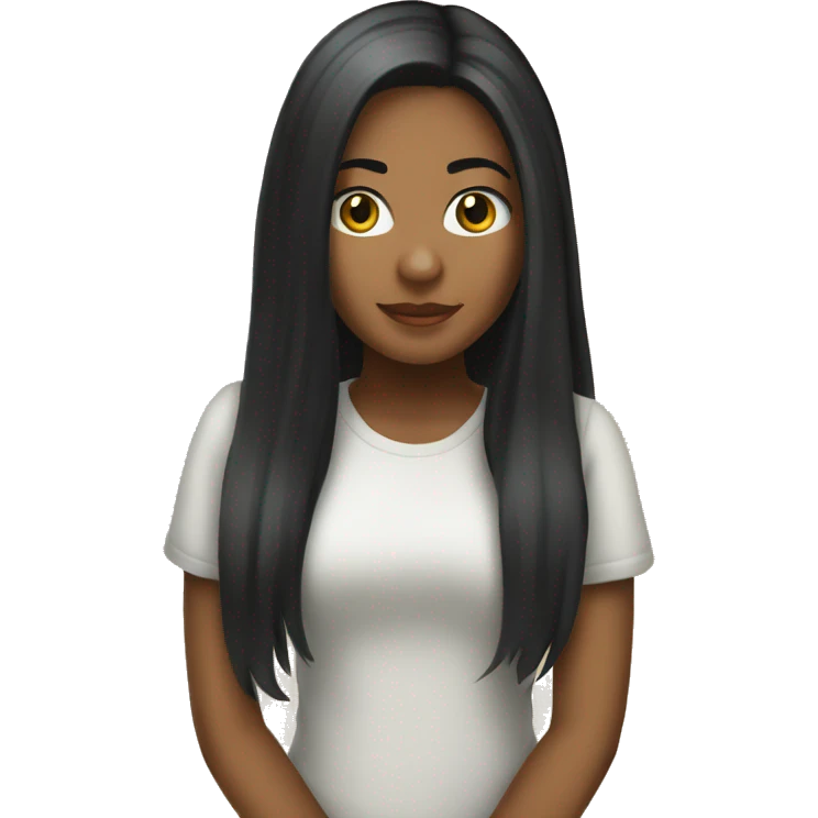 https://emojis.sh/emoji/pretty-girl-with-long-black-hair-mNXfQFFL0E Get this emoji or create your own with AI emoji