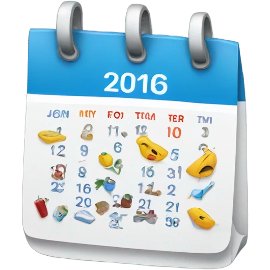 Calendar  emoji